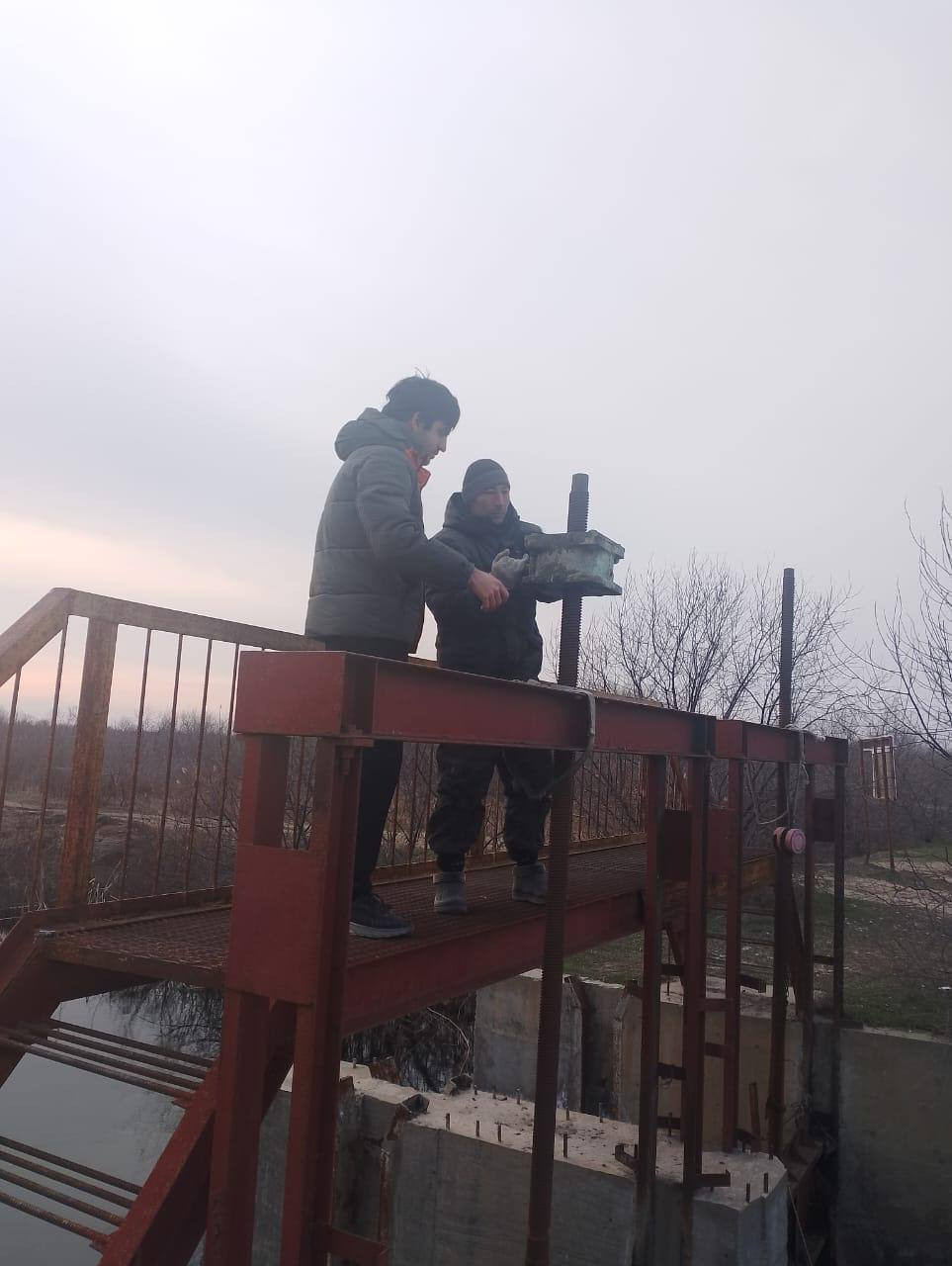 Ремонтные работы проходят на водном объекте Муравейник