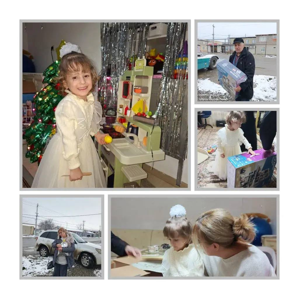 Хадижат Шамхалова исполнила желание в рамках акции "Елка желаний"