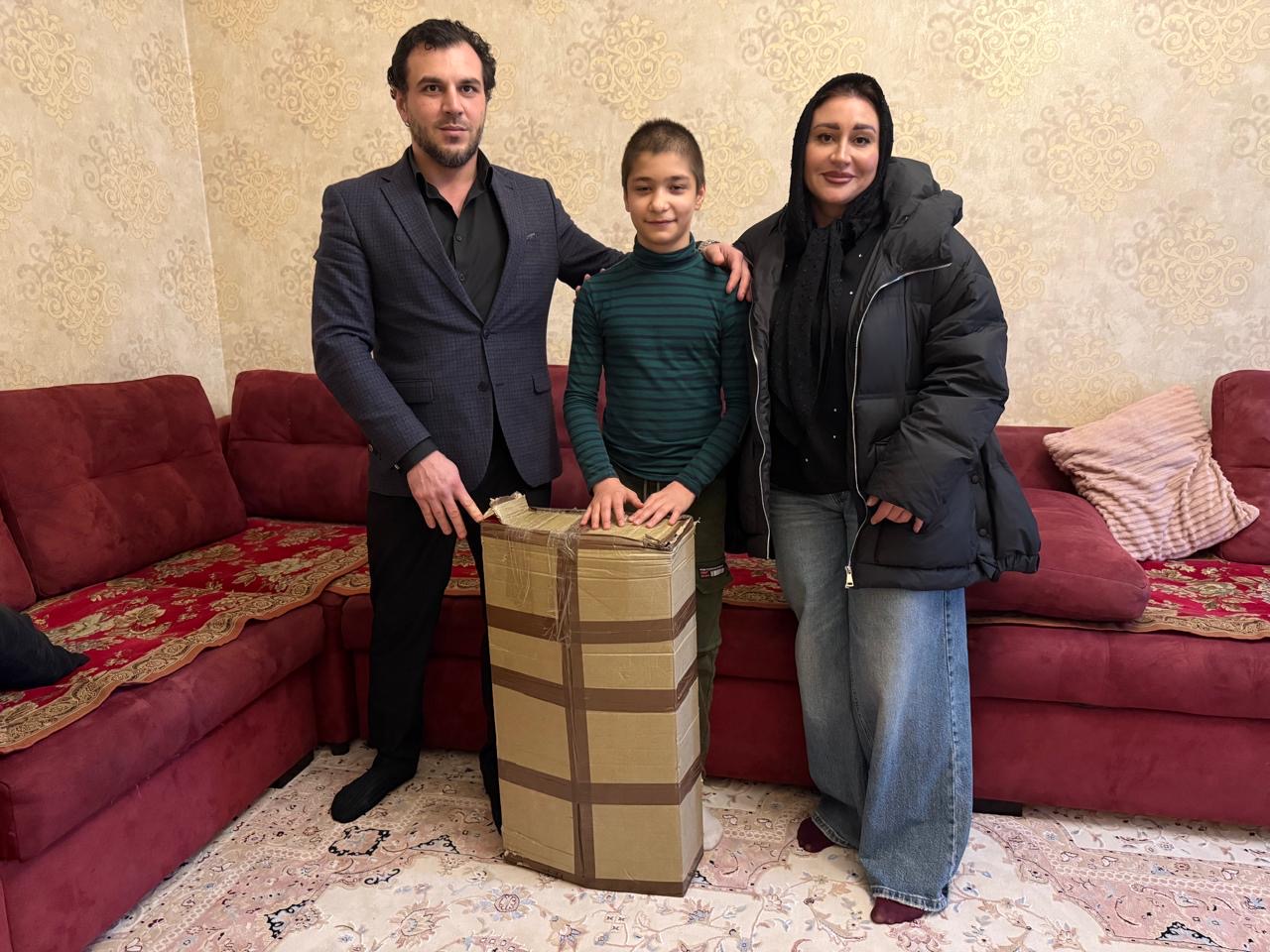 Шведская стенка для Мухаммада. Желания продолжают исполняться