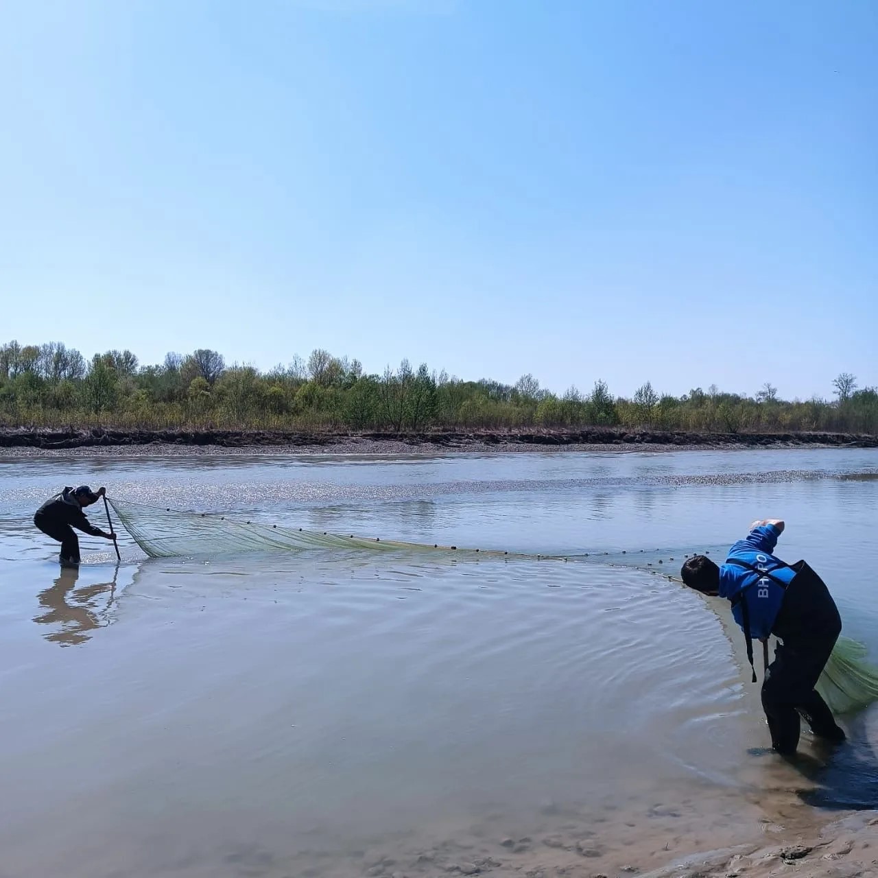 Мониторинг промысла водных биоресурсов на территории дагестанского побережья Каспийского моря