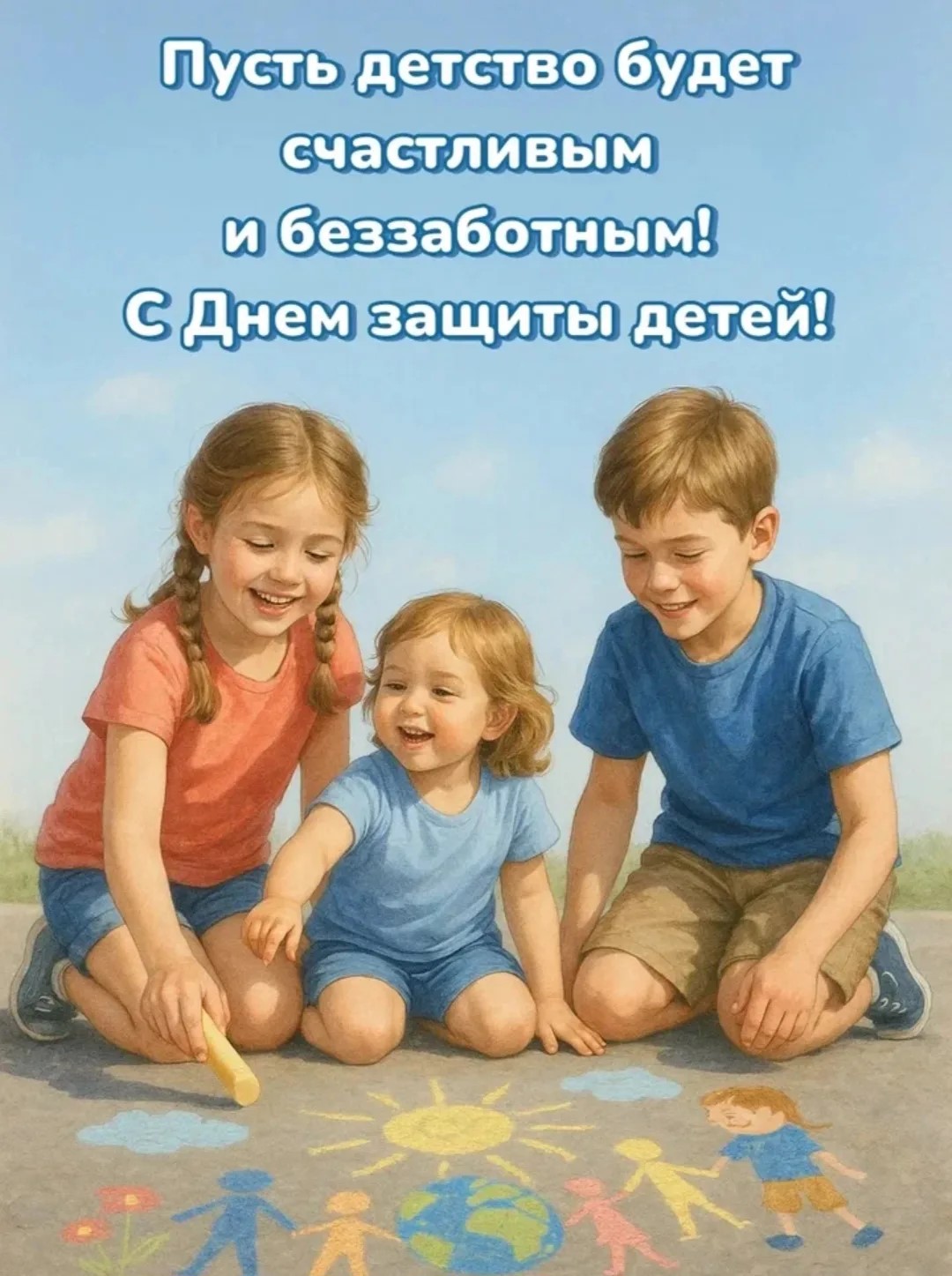 С Международным днём защиты детей!